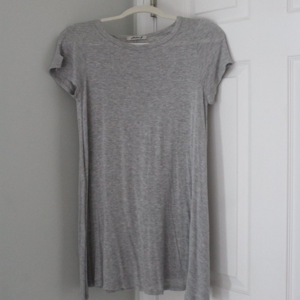 Grey cotton dress